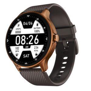 Noise NoiseFit Curve Smart Watch with IP68 Rating, Bluetooth v5.3, Up to 7 days Battery Life, 100 sports modes (Vintage Brown)