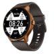 Noise NoiseFit Curve Smart Watch with IP68 Rating, Bluetooth v5.3, Up to 7 days Battery Life, 100 sports modes (Vintage Brown)
